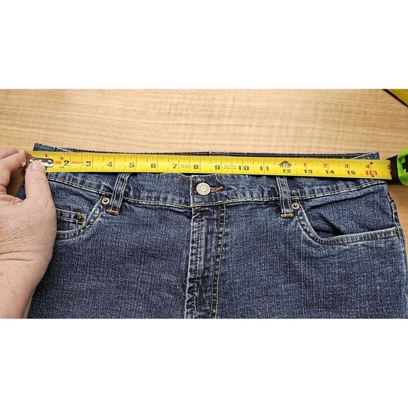 Old Navy Jeans Womens 14 Regular Blue Boot Cut Stretch Denim RN 54023 Casual - Picture 5 of 7